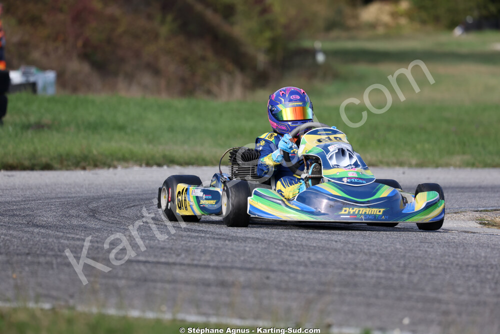 Mathis MESPOULEDE — 25/10/2026 : 3ème manche du Challenge Jean-Claude Sanchez à Aigues-Vives 2026 — karting