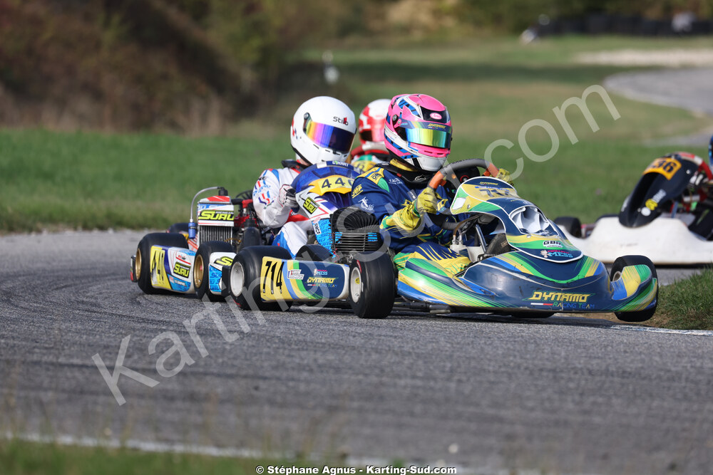 Gabin BONAFOS — 25/10/2026 : 3ème manche du Challenge Jean-Claude Sanchez à Aigues-Vives 2026 — karting