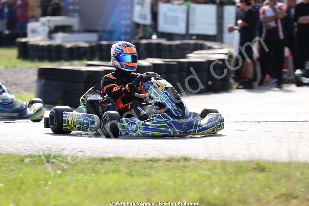 Jules BAQUE — 25/10/2026 : 3ème manche du Challenge Jean-Claude Sanchez à Aigues-Vives 2026 — karting