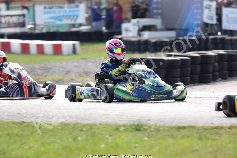 Gabin BONAFOS — 25/10/2026 : 3ème manche du Challenge Jean-Claude Sanchez à Aigues-Vives 2026 — karting