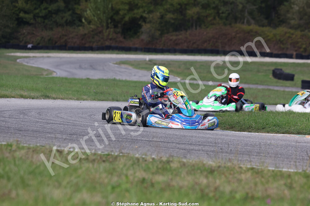 Victor GAYRAUD — 25/10/2026 : 3ème manche du Challenge Jean-Claude Sanchez à Aigues-Vives 2026 — karting