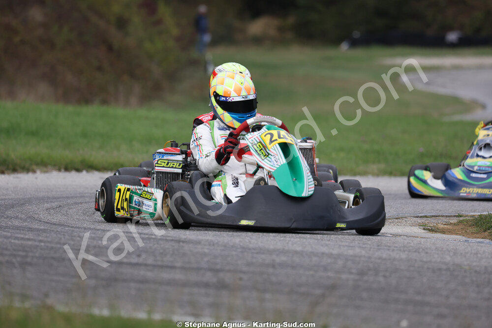 Andy DIAZ — 25/10/2026 : 3ème manche du Challenge Jean-Claude Sanchez à Aigues-Vives 2026 — karting