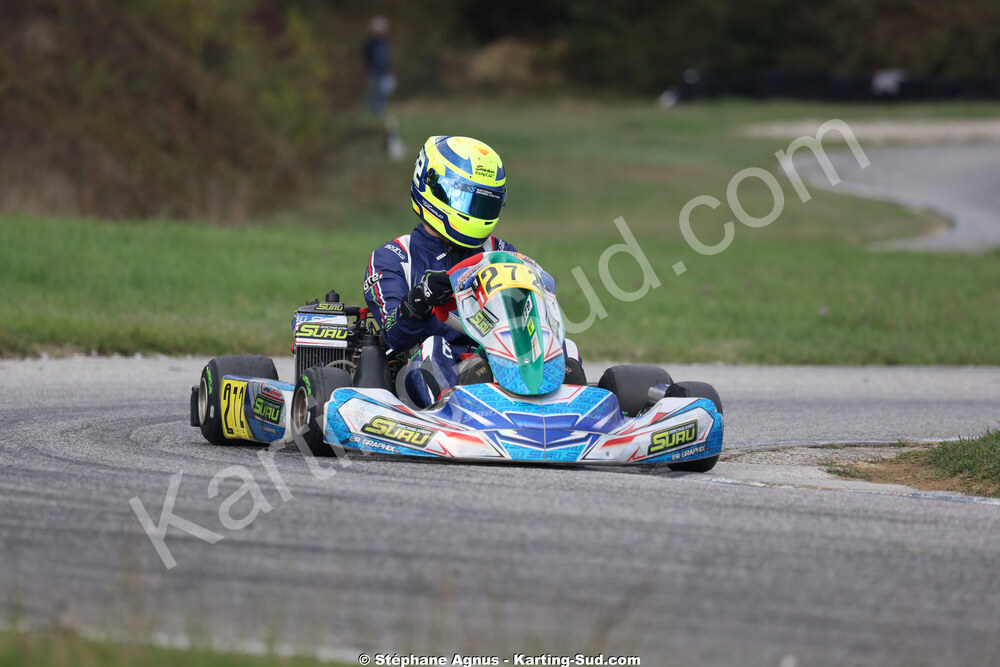 Victor GAYRAUD — 25/10/2026 : 3ème manche du Challenge Jean-Claude Sanchez à Aigues-Vives 2026 — karting