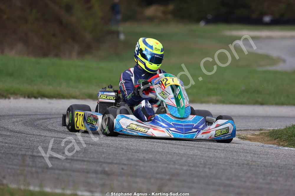 Victor GAYRAUD — 25/10/2026 : 3ème manche du Challenge Jean-Claude Sanchez à Aigues-Vives 2026 — karting