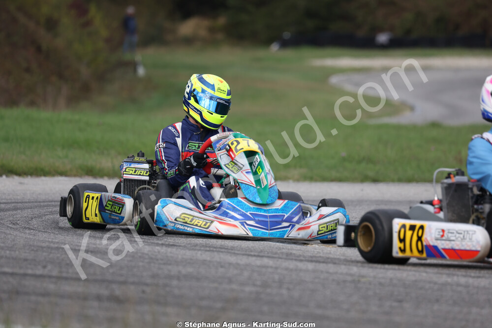 Victor GAYRAUD — 25/10/2026 : 3ème manche du Challenge Jean-Claude Sanchez à Aigues-Vives 2026 — karting