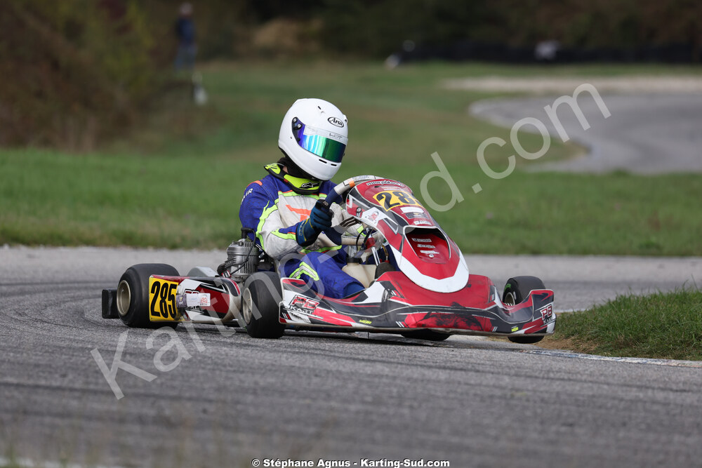 Louka BOUSSES — 25/10/2026 : 3ème manche du Challenge Jean-Claude Sanchez à Aigues-Vives 2026 — karting