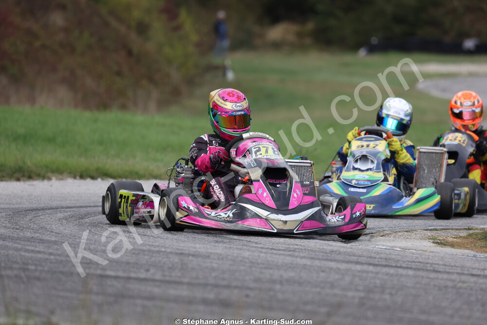 Sheylis VEDEL — 25/10/2026 : 3ème manche du Challenge Jean-Claude Sanchez à Aigues-Vives 2026 — karting