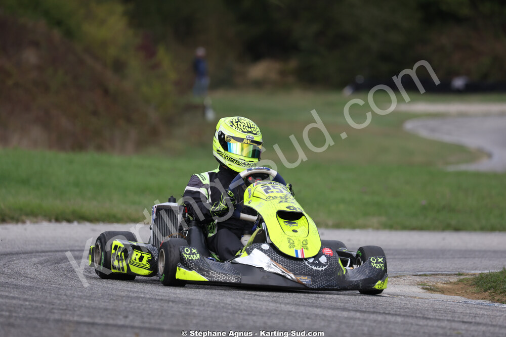 Colyn TETUA — 25/10/2026 : 3ème manche du Challenge Jean-Claude Sanchez à Aigues-Vives 2026 — karting