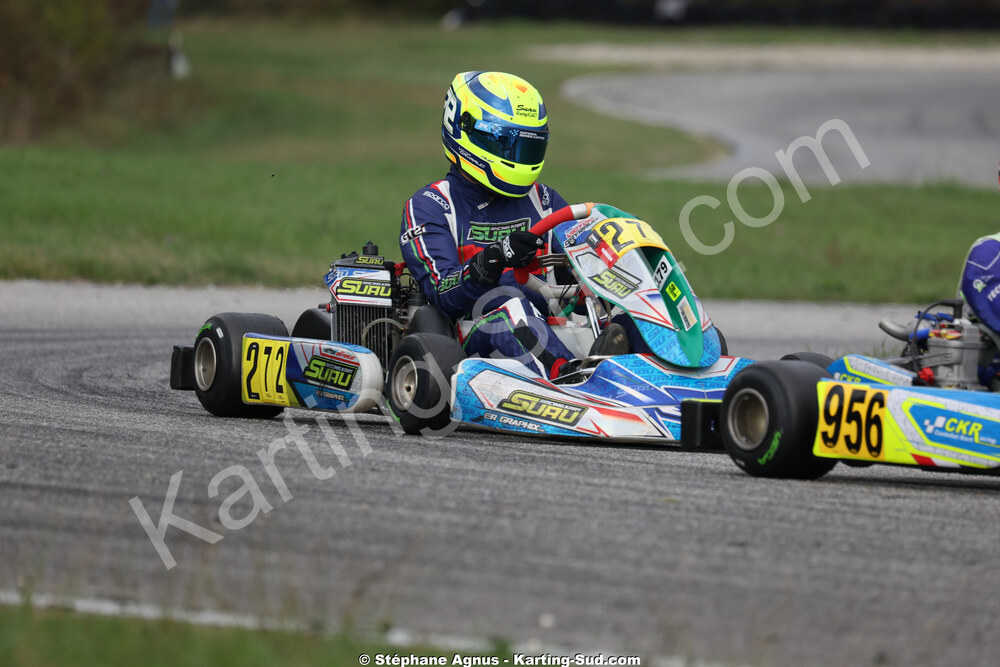 Victor GAYRAUD — 25/10/2026 : 3ème manche du Challenge Jean-Claude Sanchez à Aigues-Vives 2026 — karting
