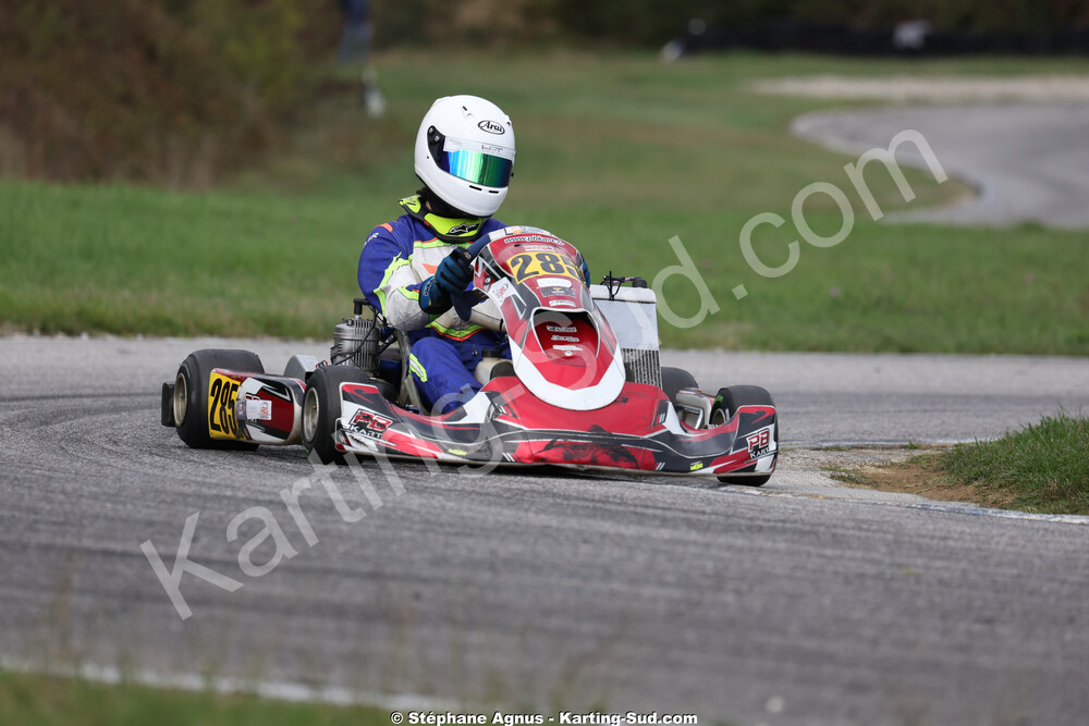 Louka BOUSSES — 25/10/2026 : 3ème manche du Challenge Jean-Claude Sanchez à Aigues-Vives 2026 — karting