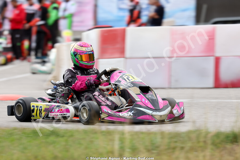 Sheylis VEDEL — 25/10/2026 : 3ème manche du Challenge Jean-Claude Sanchez à Aigues-Vives 2026 — karting
