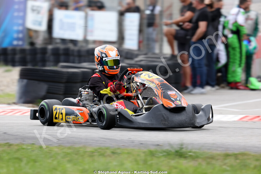Alyssa DECARIS — 25/10/2026 : 3ème manche du Challenge Jean-Claude Sanchez à Aigues-Vives 2026 — karting