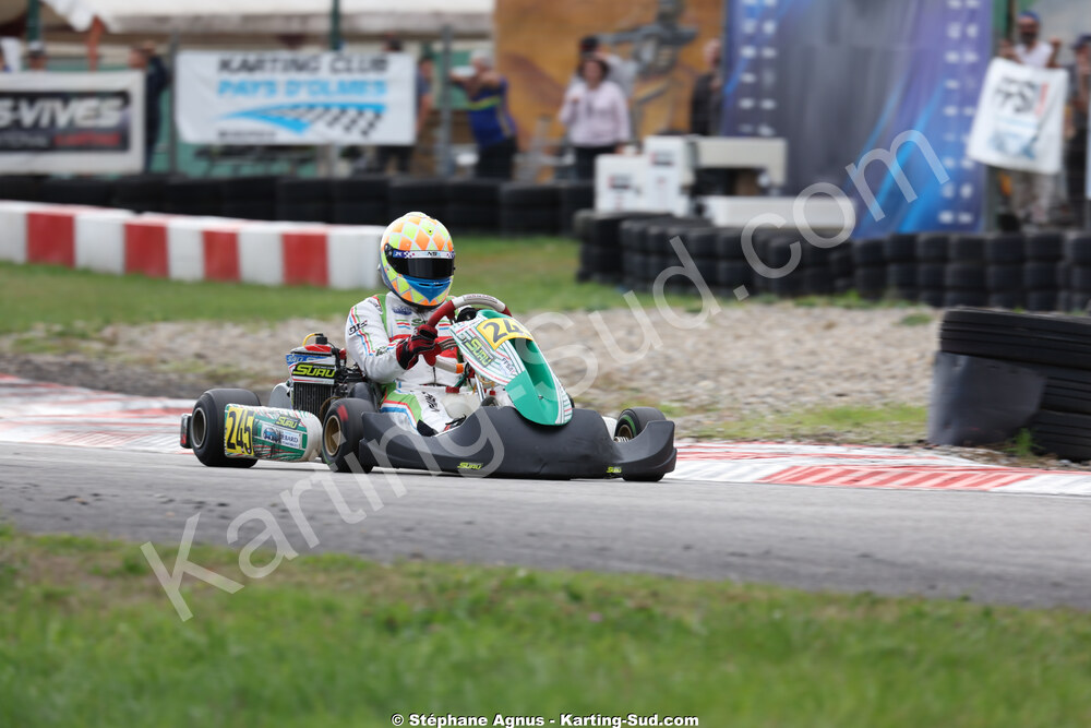 Andy DIAZ — 25/10/2026 : 3ème manche du Challenge Jean-Claude Sanchez à Aigues-Vives 2026 — karting