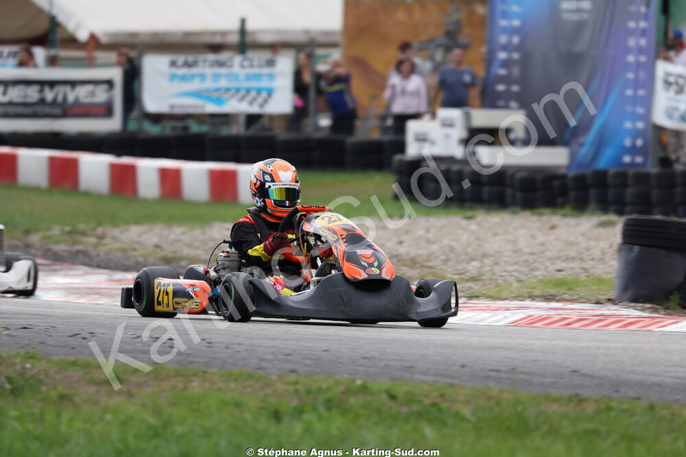Alyssa DECARIS — 25/10/2026 : 3ème manche du Challenge Jean-Claude Sanchez à Aigues-Vives 2026 — karting