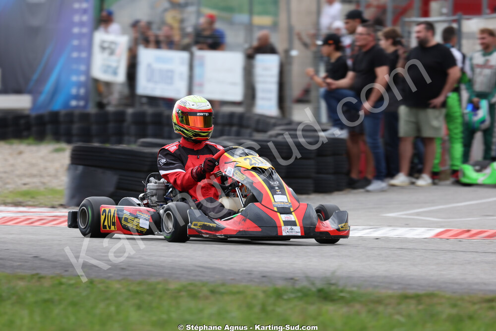 Vincent REBBERT — 25/10/2026 : 3ème manche du Challenge Jean-Claude Sanchez à Aigues-Vives 2026 — karting
