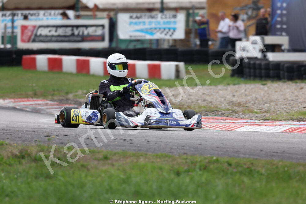 Sénior — 25/10/2026 : 3ème manche du Challenge Jean-Claude Sanchez à Aigues-Vives 2026 — karting