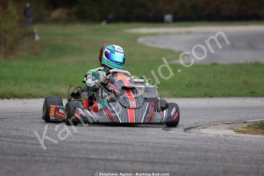 Mario DI MEGLIO — 25/10/2026 : 3ème manche du Challenge Jean-Claude Sanchez à Aigues-Vives 2026 — karting