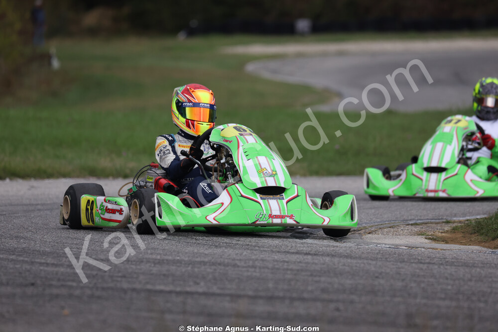 Paul GLEIZE — 25/10/2026 : 3ème manche du Challenge Jean-Claude Sanchez à Aigues-Vives 2026 — karting