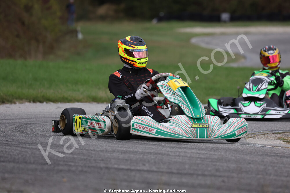 Dorian POLI — 25/10/2026 : 3ème manche du Challenge Jean-Claude Sanchez à Aigues-Vives 2026 — karting