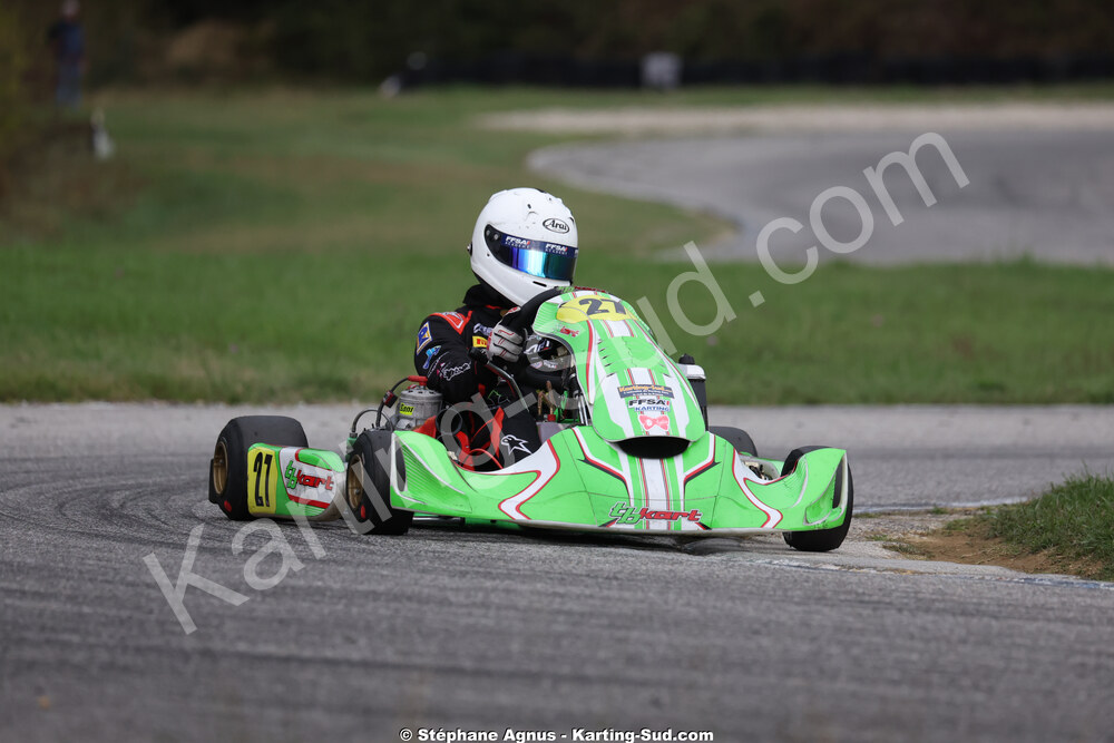 Alexandre MUNOZ — 25/10/2026 : 3ème manche du Challenge Jean-Claude Sanchez à Aigues-Vives 2026 — karting