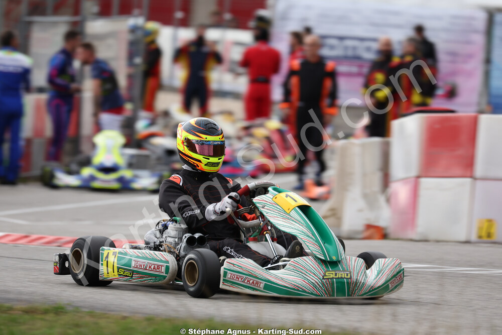 Dorian POLI — 25/10/2026 : 3ème manche du Challenge Jean-Claude Sanchez à Aigues-Vives 2026 — karting
