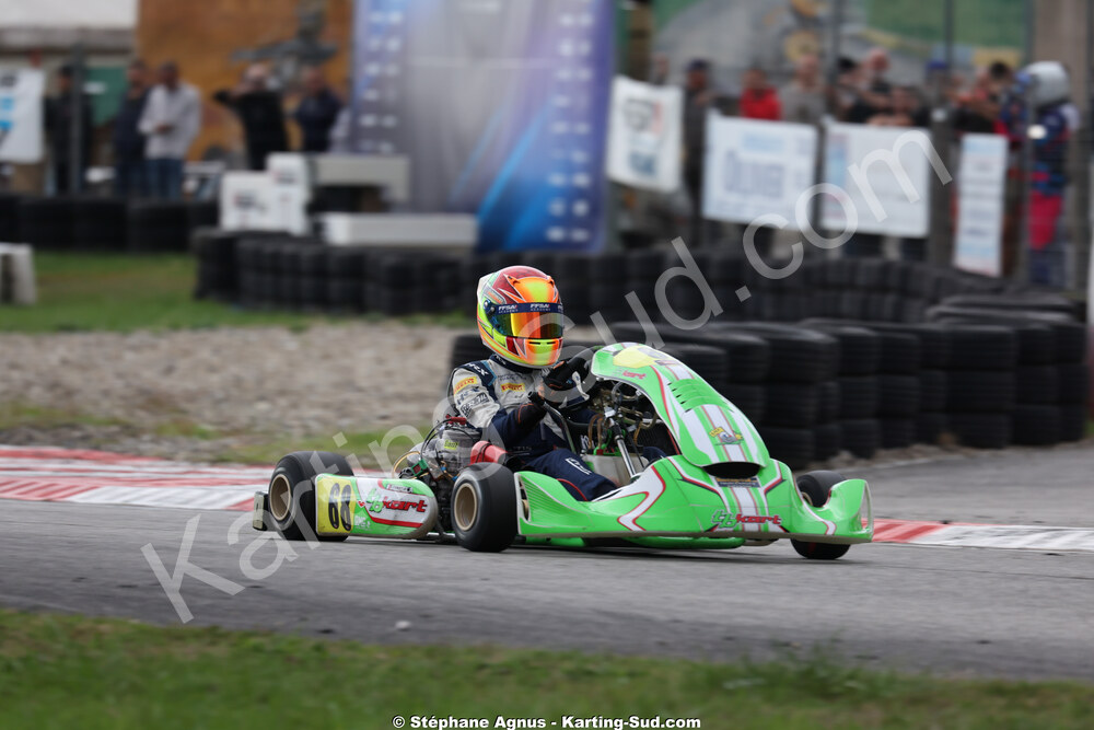 Paul GLEIZE — 25/10/2026 : 3ème manche du Challenge Jean-Claude Sanchez à Aigues-Vives 2026 — karting