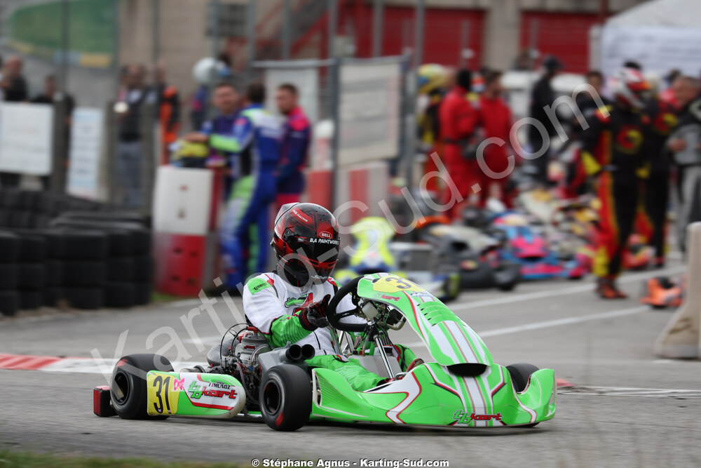 Tanguy MUNOZ — 25/10/2026 : 3ème manche du Challenge Jean-Claude Sanchez à Aigues-Vives 2026 — karting