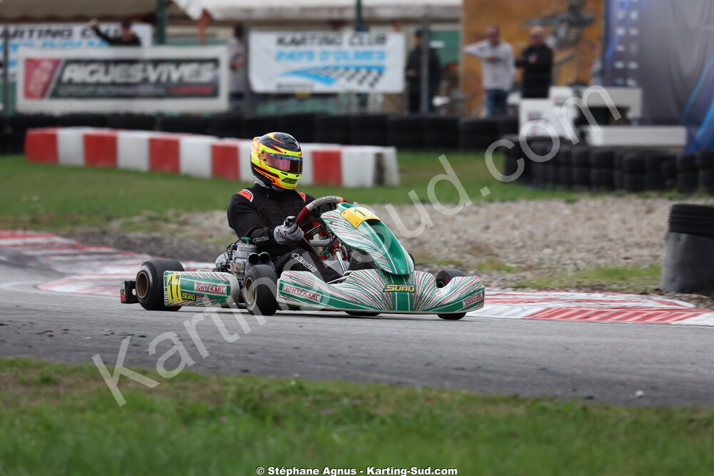 Dorian POLI — 25/10/2026 : 3ème manche du Challenge Jean-Claude Sanchez à Aigues-Vives 2026 — karting