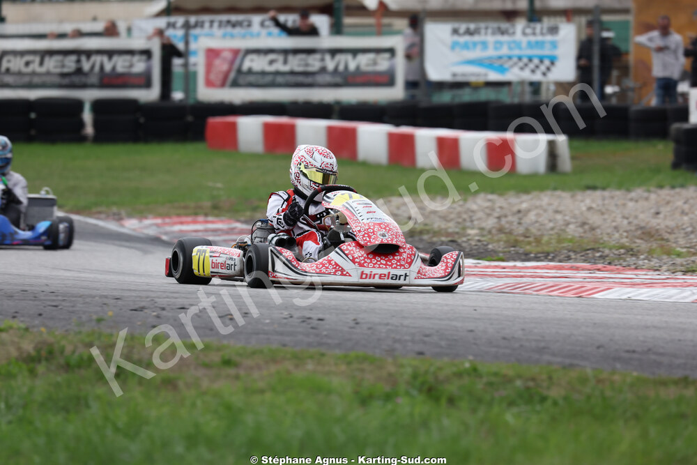 Marine APOUX — 25/10/2026 : 3ème manche du Challenge Jean-Claude Sanchez à Aigues-Vives 2026 — karting