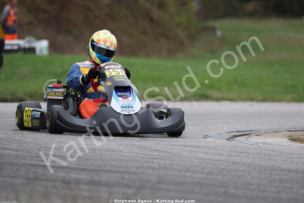 Benjamin DIAZ — 25/10/2026 : 3ème manche du Challenge Jean-Claude Sanchez à Aigues-Vives 2026 — karting