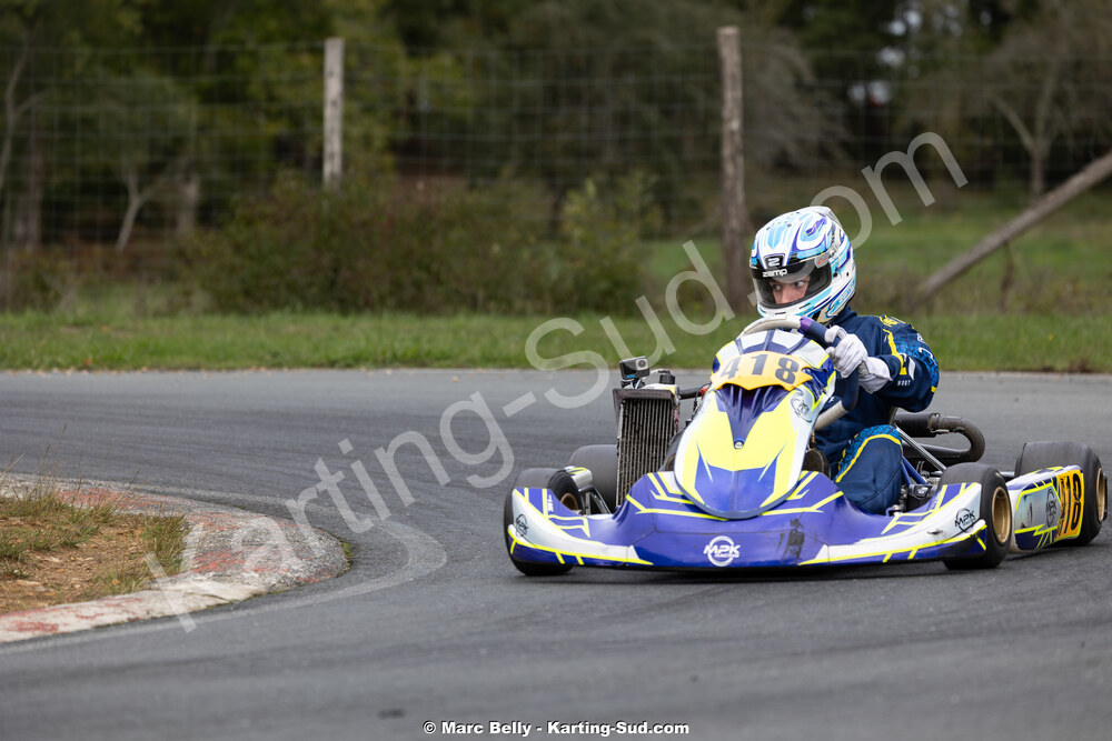 Nationale — 25/10/2026 : 6ème manche de l’Atlantic Trophée Nouvelle Aquitaine Sud à Teyjat (Photos Marc Belly) 2026 — karting