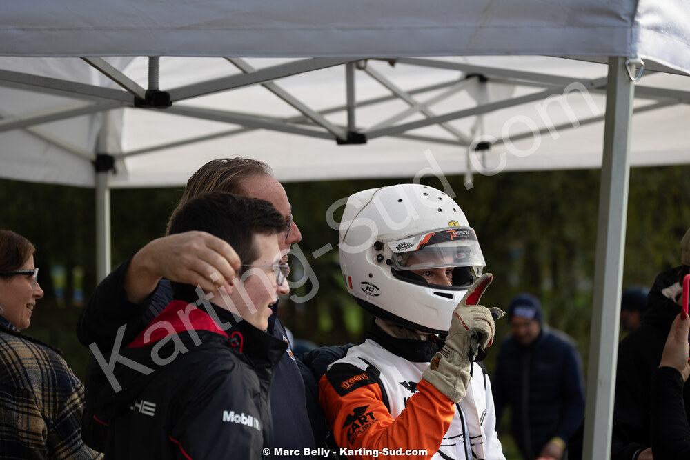 25/10/2026 : 6ème manche de l’Atlantic Trophée Nouvelle Aquitaine Sud à Teyjat (Photos Marc Belly) 2026 — karting